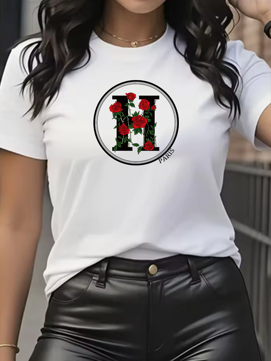 Women's T-Shirt Leisure Fashio - Quality Streetwear Brand ulasan dan harga