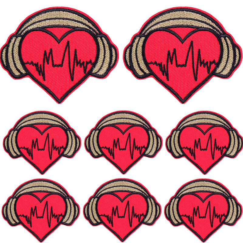 10PCS/lots Rock Style Embroide - Streetwear Brand Stickers ulasan dan harga