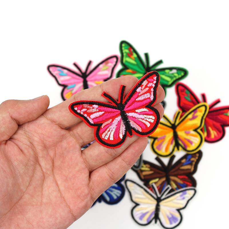 12pcs Iron On Butterfly Patche - Streetwear Brand Stickers ulasan dan harga