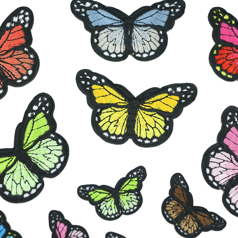 13pcs Lot Butterfly Patches Fo - Streetwear Brand Stickers ulasan dan harga