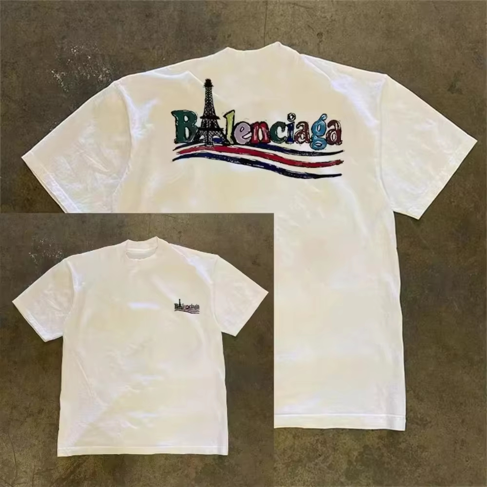 White Paris Tower Dopamine Rai - Streetwear Brand In Paris ulasan dan harga