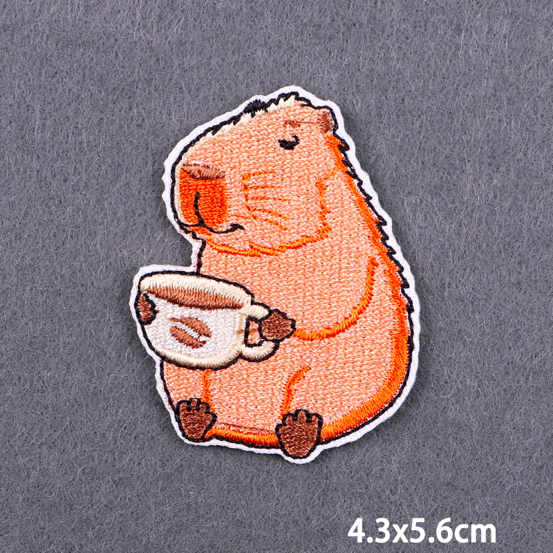 Hippie Cartoon Animal Iron On  - Streetwear Brand Stickers ulasan dan harga