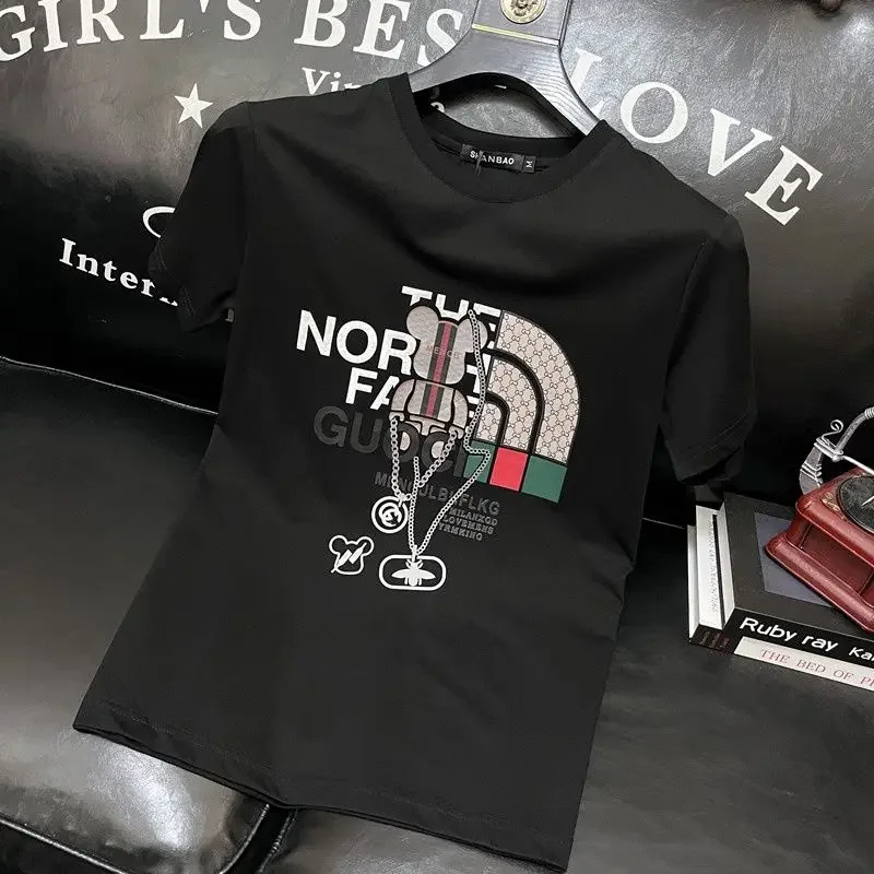 Summer 100% pure cotton men's  - Quality Streetwear Brand ulasan dan harga