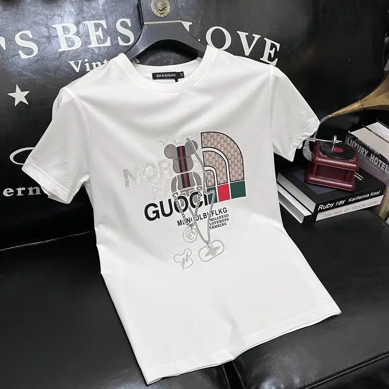 Summer 100% pure cotton men's  - Quality Streetwear Brand ulasan dan harga