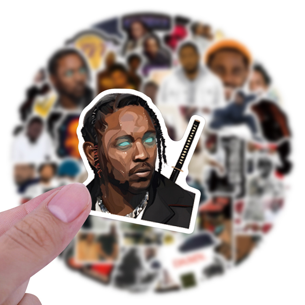10/30/55PCS Kendrick Lamar Rap - Streetwear Brand Stickers ulasan dan harga