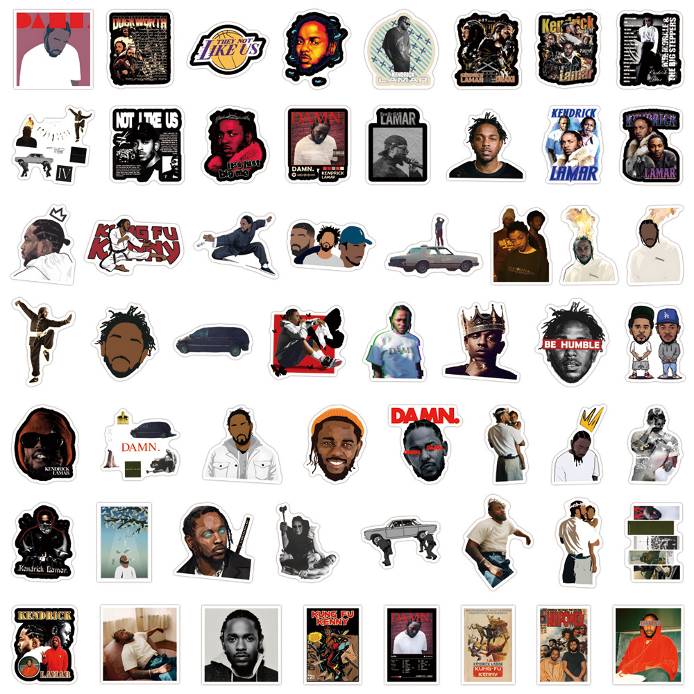 10/30/55PCS Kendrick Lamar Rap - Streetwear Brand Stickers ulasan dan harga